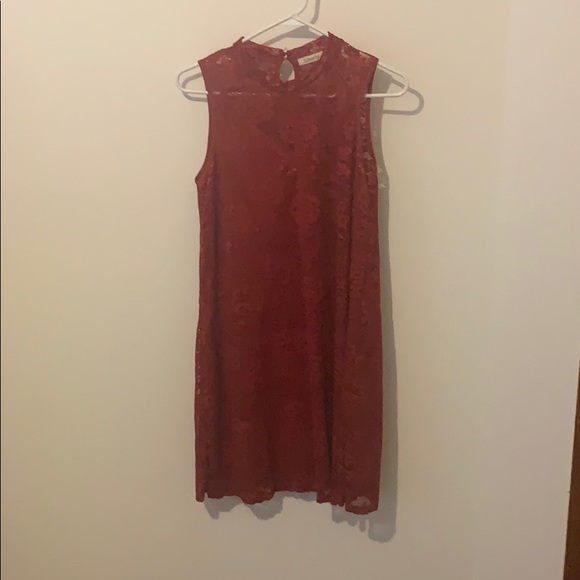Dresses & Skirts - Red lace dress